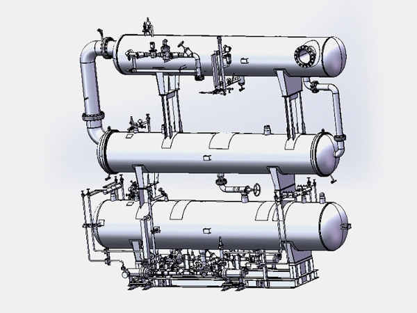 二氧化碳制冷系統(tǒng)冷凝撬塊